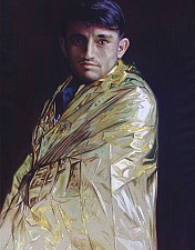 GOLDKIND Aziz 170 x 110 cm Oel auf Leinwand 2016'18