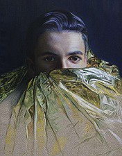 GOLDKIND Shakur2 170 x 110 cm Oel auf Leinwand 2016'18